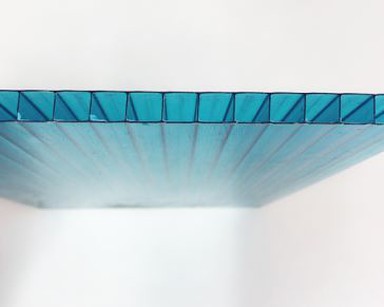 ورق پلی کربنات خام مواد اولیه چند لایه پلاستیکی توخالی